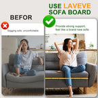 Laveve Heavy Duty Couch Cushion Support Board For Sagging Sofa, 21.5''X48'' Extra Thick Solid Wood Under Couch Insert With Anti-Slip Dots, Repair Sagging Spring Sofa And Replace Worn Cushions
