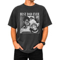 Personalized Dad Photo Shirt, Custom For Dad, Vintage Photo T Shirt For Men, Custom Picture Tee, Daddy Gifts From Kids, Best Dad Ever Shirt