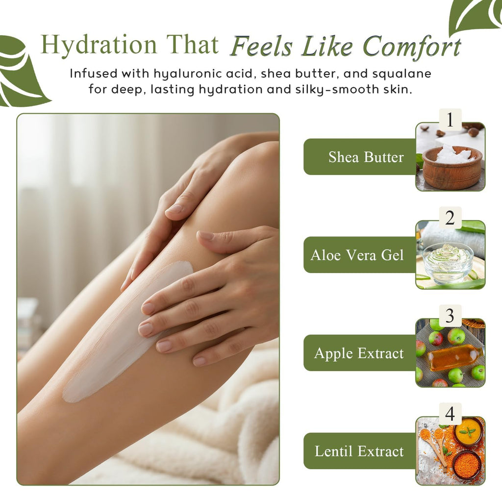 Crepe-Ease Body Moisturizer Anti Aging Retinol Cream Firming, Smoothing & Hydrating Cream For Crepey Skin On Neck, Arms & Legs Crepe Skin Repair, Advanced Crepe Fix, 4 Oz