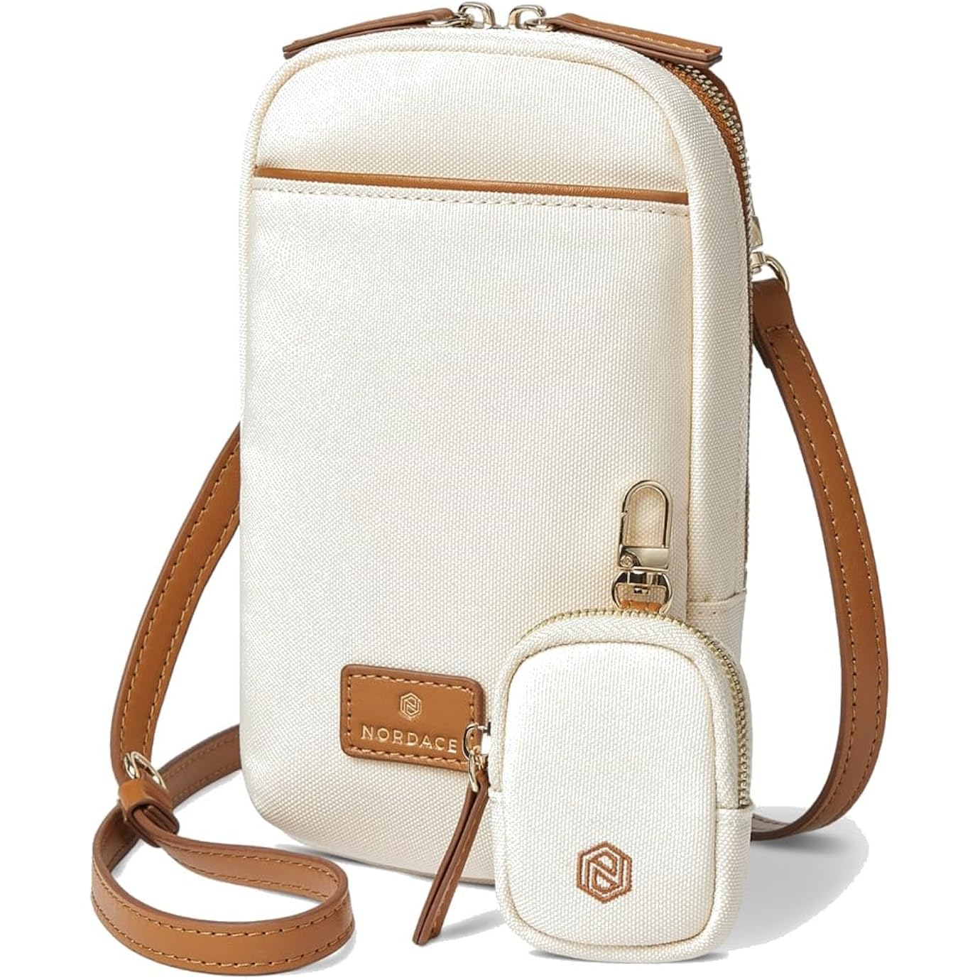 Nordace Siena Nexus Phone Crossbody Bag - Rfid Blocking Card Slots And Detachable Pouch For Travel Phone Shoulder Bag