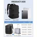 Coofay Vacuum Backpack Travel With Pump Vacpack Travel Backpack With Vacuum System Mochila De Viaje Compresion Al Vacio Easyvacpack Airbag Backpacks For Traveling Carry On Luggage