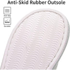 Summer House Slippers For Women Men Breathable Waffle Indoor Slippers Slip-On Open Toe Home Shoes