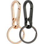 Wikavanli Metal Keychains Keyring Key Chain Ring Clip Holder Organizer for Home Car Keys Key Finder Women Men