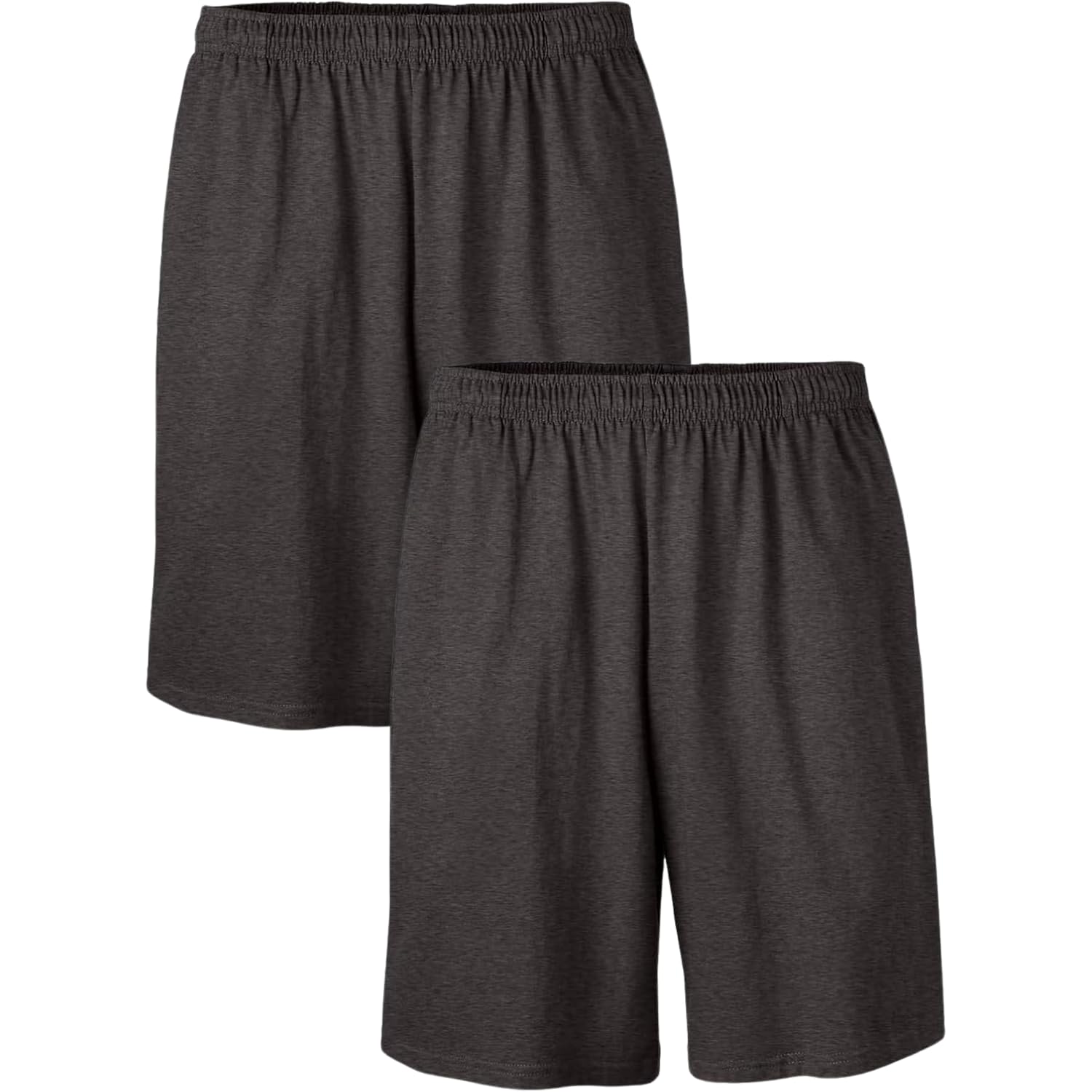 Soffe Mens Classic Midweight Shorts With Pockets, 8" Inseam, Multipack
