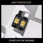Tresemmé Travel Essentials, Rich Moisture Shampoo And Conditioner Set, Hydrating Hair Detangler With Hyaluronic Acid, 3 Oz Ea