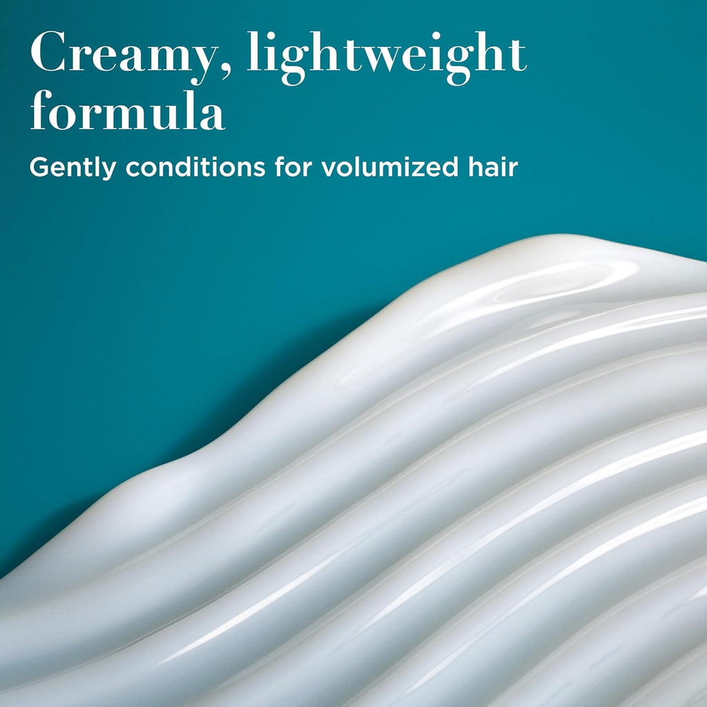 OGX Thick & Full + Biotin and Collagen for Hair Volume & Body, Sulfate Free Volumizing Shampoo & Conditioner Set for Fine & Thinning Hair, Nutrient-Infused, Vitamin B7, 13 fl oz, 2 Pack