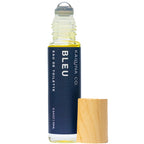 Kailuna Co. Bleu for Men Perfume Roll On with Essential and Fragrance Oils and Organic Jojoba Oil, Alcohol Free, Eau de Toilette, Made in California, 0.34 Fl Oz