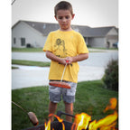 Mallome Smores Sticks For Fire Pit Long - Marshmallow Roasting Sticks Smores Kit - Smore Skewers Hot Dog Fork Campfire Cooking Equipment, Camping Essentials S'Mores Gear Outdoor Accessories 32" 5 Pack
