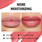 MAKI YIKA Moisture Dark Berry Lipstick for Women Hydrate Tinted Lip Balm for Mother's Day Dry Cracked Lips Sheer Lipstick Lip Tinted Glossy Finish,MA049 Blush Berry