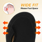 Womens Slippers Wide Diabetic Shoes Adjustable Arthritis Edema House Shoes Indoor Outdoor Slippers