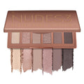 Myster Rosey Nudes 3 Series Mini Eyeshadow Palette, Nude Eyeshadow Palette, Matte Eye Shadow Palettes With Metallic And Matte Finishes, Long-Lasting Wear, Vegan, Cruelty-Free - 0.33Oz