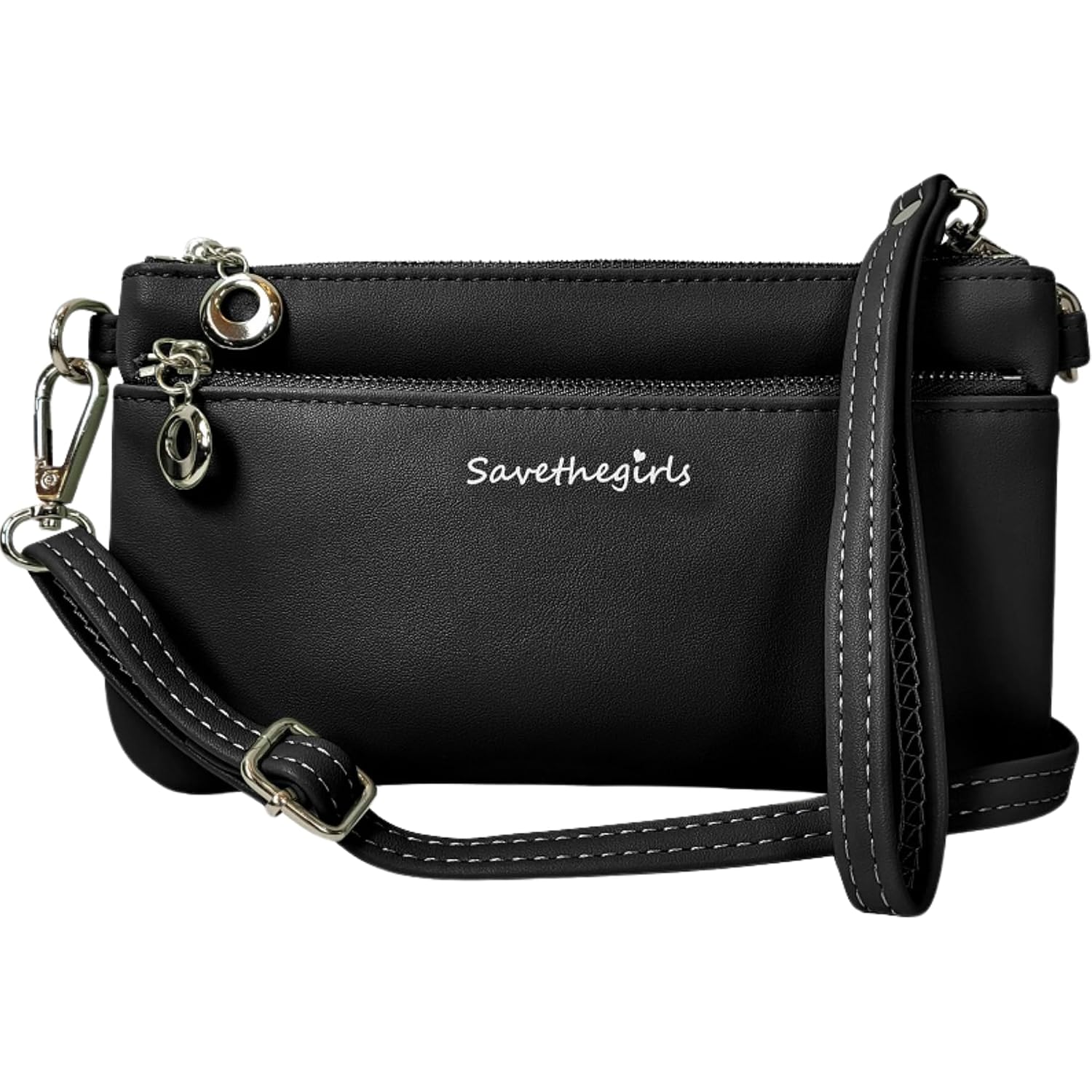Save The Girls Cell Phone Purse - Touch Screen Women’S Crossbody Bag - Clutch Purses For Women (Bella)