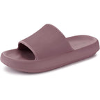 Whitin Slippers For Women Non Slip | Cushioned Thick Sole Slides | Quick Drying Bathroom Sandals