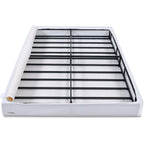 Amazon Basics Smart Box Spring Bed Base, 5-Inch Height Mattress Foundation, Tool-Free Easy Assembly, Metal Support, Full, 74" x 53"