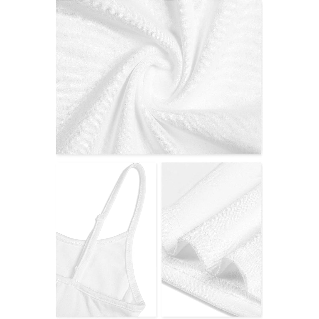 Multi-Pack Women's Plus Size Camisole Soft Knit Oversize Slim Fit Tank Top Basic