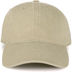 Edoneery Men Women Baseball Cap-Low Profile Adjustable Washed Cotton Golf Dad Hat