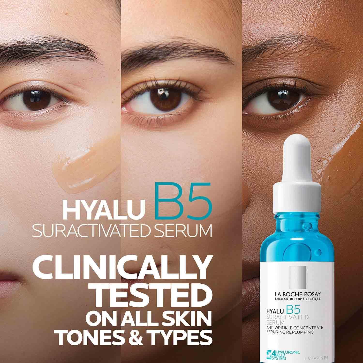 Hyalu B5 Suractivated Hyaluronic Acid Serum For Face, Vitamin B5 + Hyaluronic Acid + Glycerin