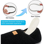 Slipper For Women Men Slipper Socks Fuzzy House Shoes Rubber Sole Slip On Soft-Lightweight Non Slip Indoor/Outdoor
