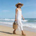 Jollque Straw Bag For Women, Raffia Tote Large Summer Beach Purse Woven Shoulder Bags Boho Vacation Handbag With Zipper