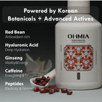 Red Bean Korean Body Lotion For Women - 24-Hour Moisturizer For Dry Skin, Peptides & Hyaluronic Acid, Lightweight K-Beauty Body Care, Vegan & Cruelty-Free - 8.45 Fl Oz