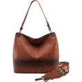 Wrangler Hobo Bags for Women Vegan Leather Top Handle Shoulder Purses and Handbags