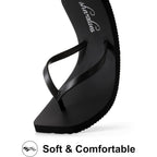 Shevalues Women'S Slim Square Toe Flip Flops Comfortable Summer Rubber Thong Sandals For Beach, Shower & Pool