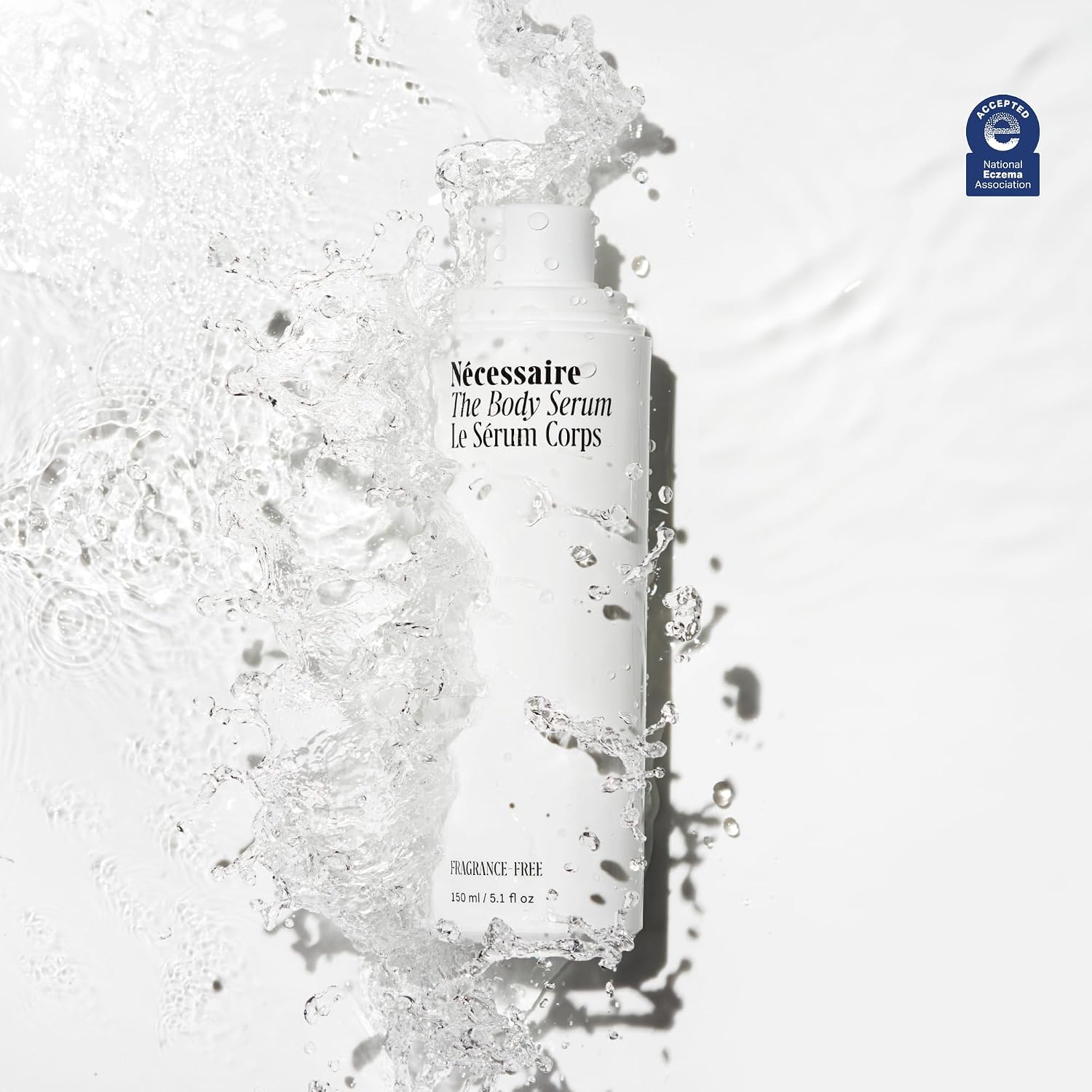 Nécessaire The Body Serum – Fragrance-Free Hyaluronic Acid Body Serum For Women+ Men. Niacinamide Firming Body Lotion – Fast-Absorbing For Sensitive + Eczema-Prone Skin. 150 Ml / 5.1 Fl Oz.