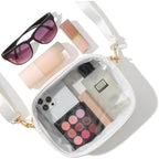 TOBVZOO Clear Bag Stadium Approved, Crossbody Transparent Bag for Concerts Sports Events, Purses for Men & Women