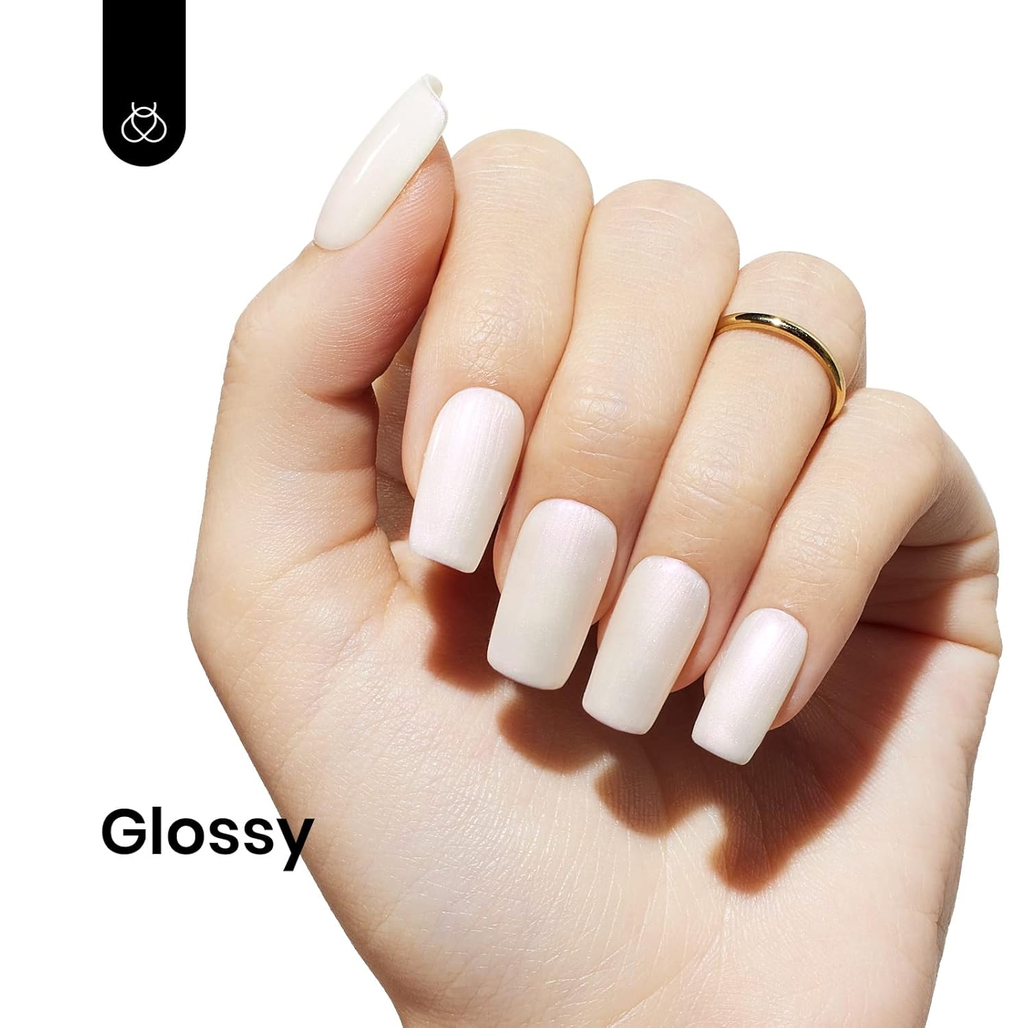 Beetles Pearl Gel Polish, 15Ml Pearl White Gel Polish Shimmer Mermaid Pearlescent Shell Nail Nail Polish Soak Off Nail Art Manicure Salon DIY Gel Nail Design Uv Led