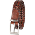 Dockers Men'S Braided Leather Belt, Fully Adjustable Casual Strap For Everyday Wear