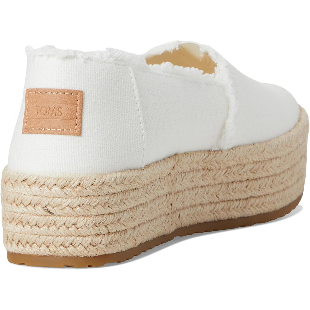 Toms Women'S Valencia Platform Espadrille, Textile Upper, Ortholite Insole
