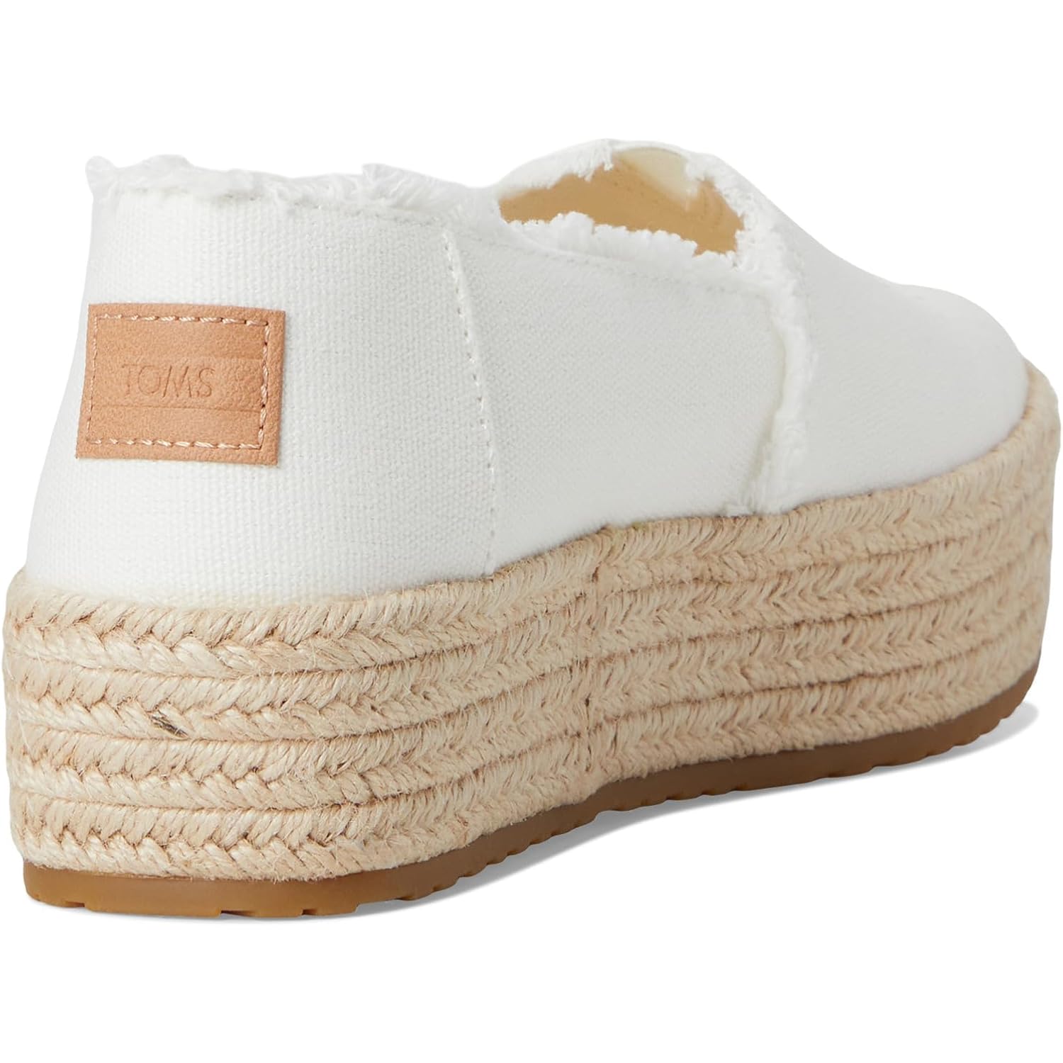 Toms Women'S Valencia Platform Espadrille, Textile Upper, Ortholite Insole