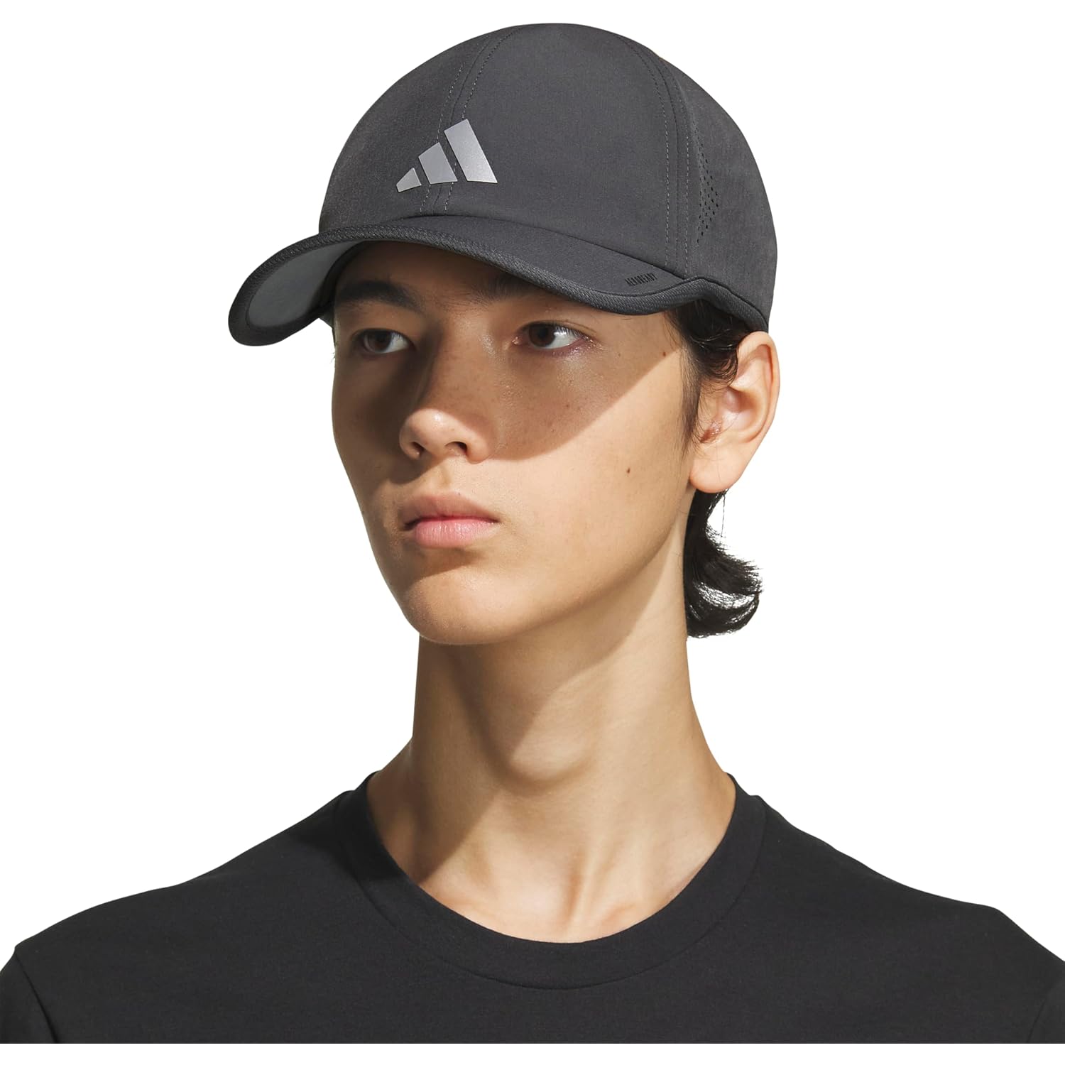 adidas Superlite 3.0 Relaxed Fit Adjustable Performance Hat Grey Six/Silver Metallic/3