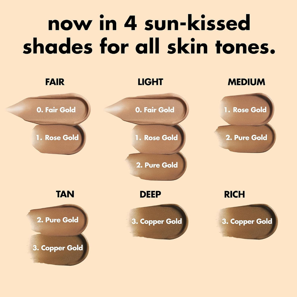 E.L.F. Skin Bronzing Drops, Liquid Face Tinted Serum With Vitamin E & Sunflower Oil, Shimmer Finish, Vegan & Cruelty-Free, Rose Gold