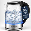 Azeus 1.8L Electric Kettle Cx-817 - Fast Boil, Auto Shut-Off, Boil-Dry Protection, 360° Swivel Base - Stainless Steel Water Boiler For Tea, Coffee, And Hot Water