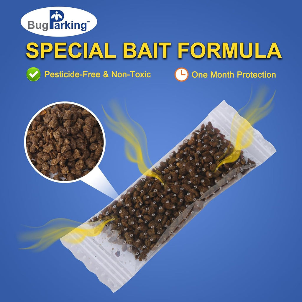 Roach Traps Indoor Sticky Glue Traps For Roaches Cockroach Trap Indoor Home Roach Motels Trap (10 Traps)