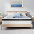 Avenco Twin Mattress, 10 Inch Medium Firm Twin Size Mattress In A Box, Hybrid Mattresses With Smarts™ Coil Pocket Springs For Motion Isolation, Strong Edge Support, Certipur-Us Certified