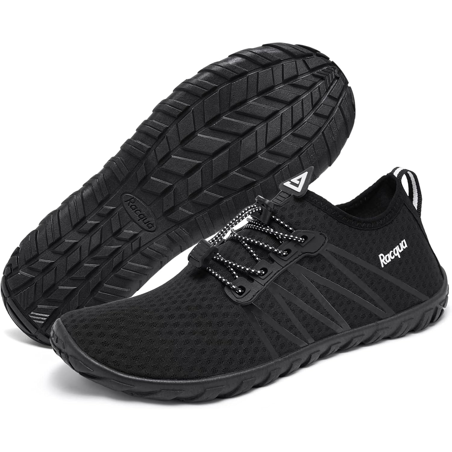 Racqua Women Men Water Shoes Barefoot Sport Beach Swim Shoes