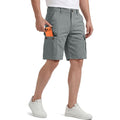 Ny Threads 100% Cotton Stretch Men Casual Cargo Shorts Relaxed Fit