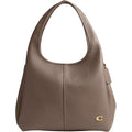 Coach Womens Polished Pebble Leather Lana Shoulder Bag