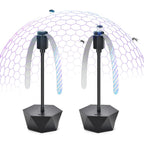 Guidot Fly Bug Fans For Food Tables, Fly Control Spinner Table Top Keep Flies Away From Patio Picnic Party Restaurant Kitchen Camping And Bbq
