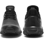 Shulook Men'S Non Slip Work Shoes Lace Up Slip Resistant Sneakers Waterproof Food Service Kitchen Chef Restaurant Slip On Walking Shoes Lightweight Comfortable Nursing Shoes Working Footwear