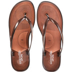 Mazeskin Women'S Jelly Flip Flops - Soft Thong Sandals With Non-Slip Flexible Rubber Sole, Waterproof Summer Beach Shoes