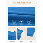 Plus Size Tank Tops for Women Sleeveless Crew Neck Summer Casual Loose Tee Shirts(1X-5X)