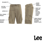 Men'S Dungarees New Belted Wyoming Cargo Short
