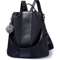 Women Backpack Purse Waterproof Nylon Anti-Theft Rucksack Lightweight Shoulder Bag