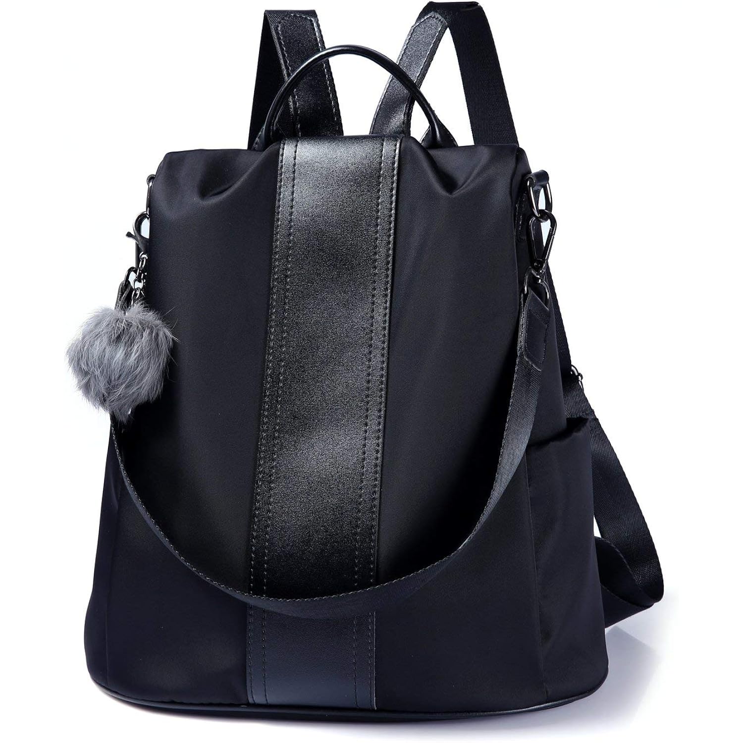 Women Backpack Purse Waterproof Nylon Anti-Theft Rucksack Lightweight Shoulder Bag