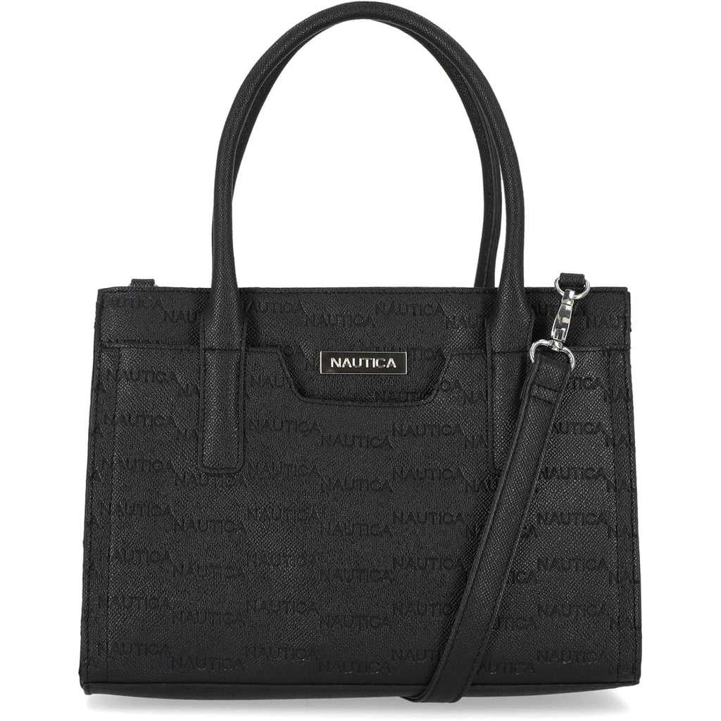 Nautica Womens Sandy Jr. Top Handel Satchel with Removable Crossbody Strap
