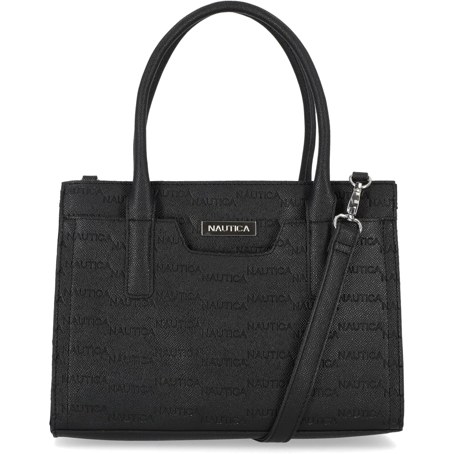 Nautica Womens Sandy Jr. Top Handel Satchel with Removable Crossbody Strap