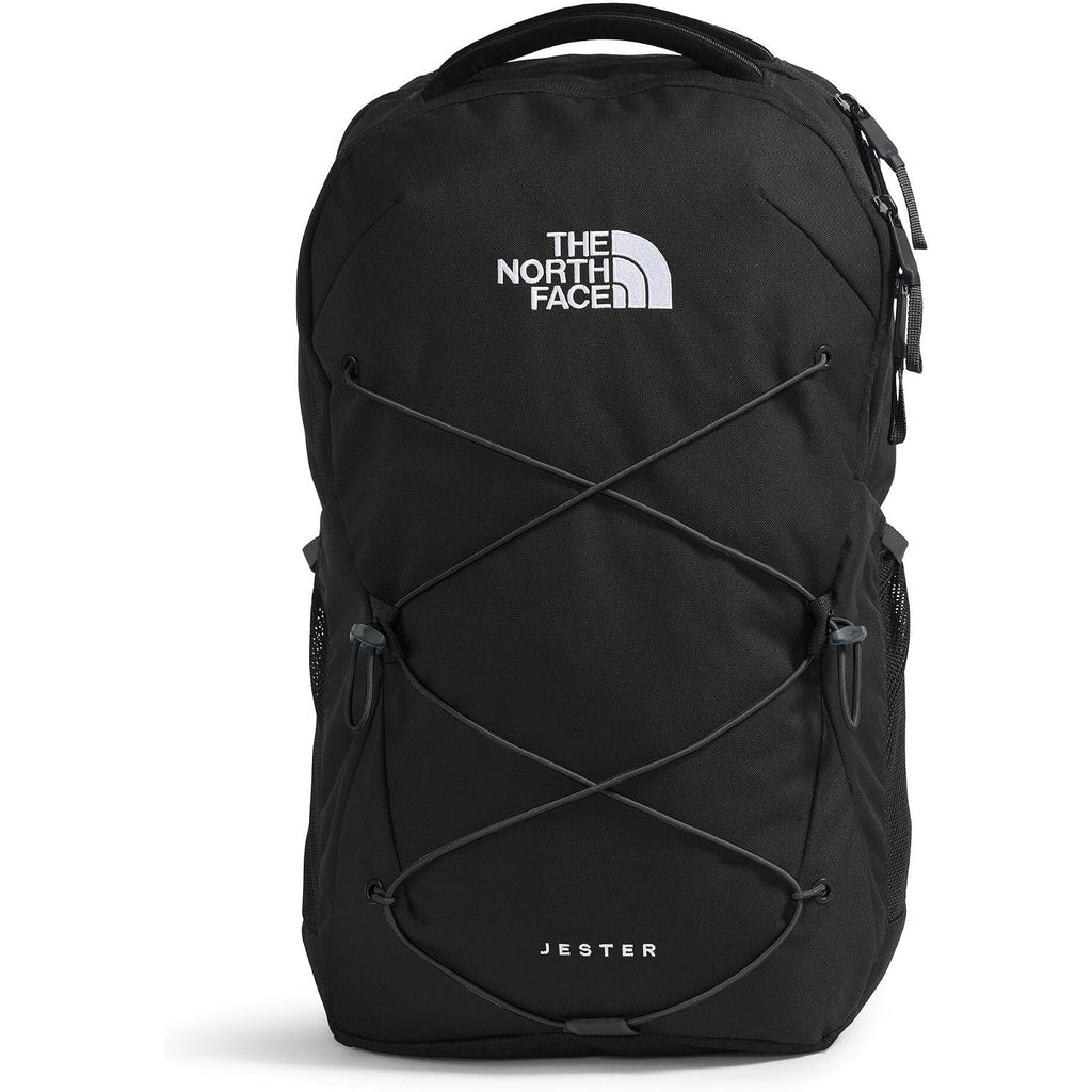The North Face Jester Everyday Laptop Backpack - Commuter Daypack, Water Repellent, Laptop Sleeve, Tnf Black-Npf, One Size | 28L Recycled Polyester With Dwr Finish, Padded 16 In Sleeve, Chiropractor-Endorsed Flexvent Suspension, Bottle Pockets